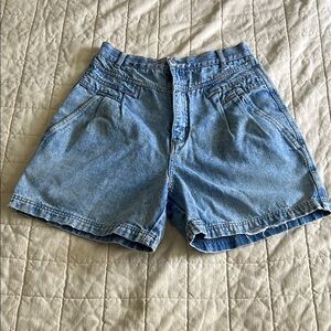 Vintage High Rise Denim Shorts